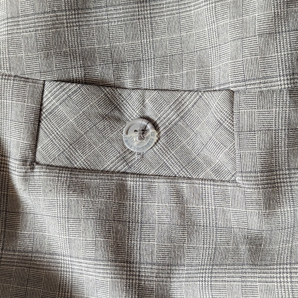 Women's Jessica Petite Plaid Dress Pants in Sz 8 - Picture 5 of 6